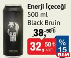 BLACK BRUİN ENERJİ İÇECEĞİ 500 ML